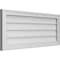 Ekena Millwork Vertical Surface Mount PVC Gable Vnt: Non-Functional, w/2"W x 1-1/2"H, Brickmould Frame, 38"W x 16"H GVPVE38X1602SN - alternate 4